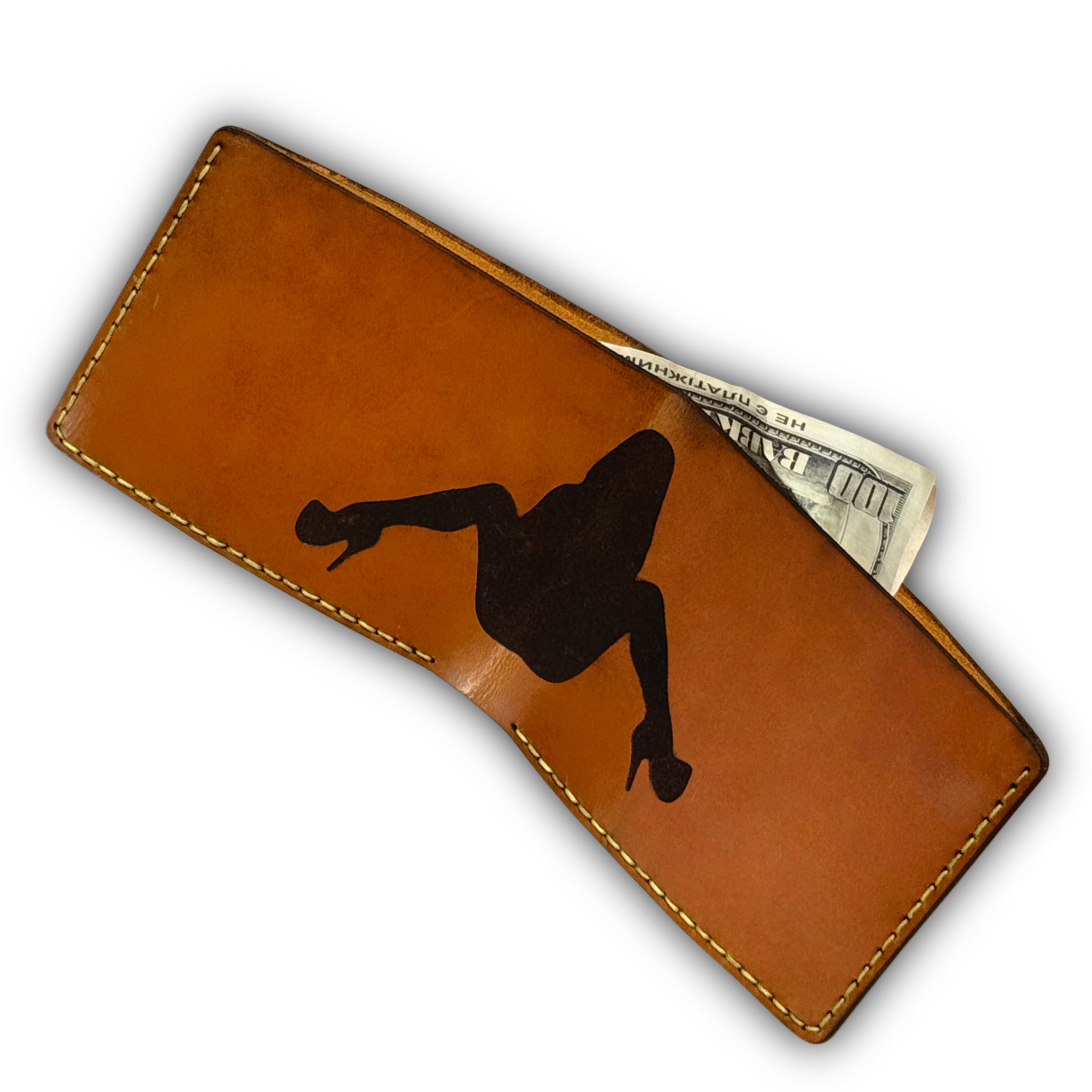 Statement Leather Bifold Wallet