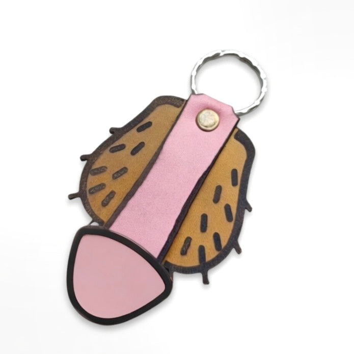 Heavy Mushroom Keychain
