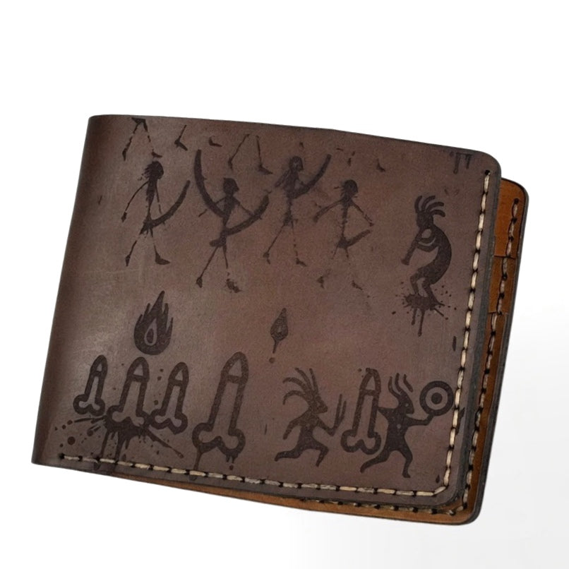 Koko Bifold Wallet | Funny Cave Art Novelty Gift