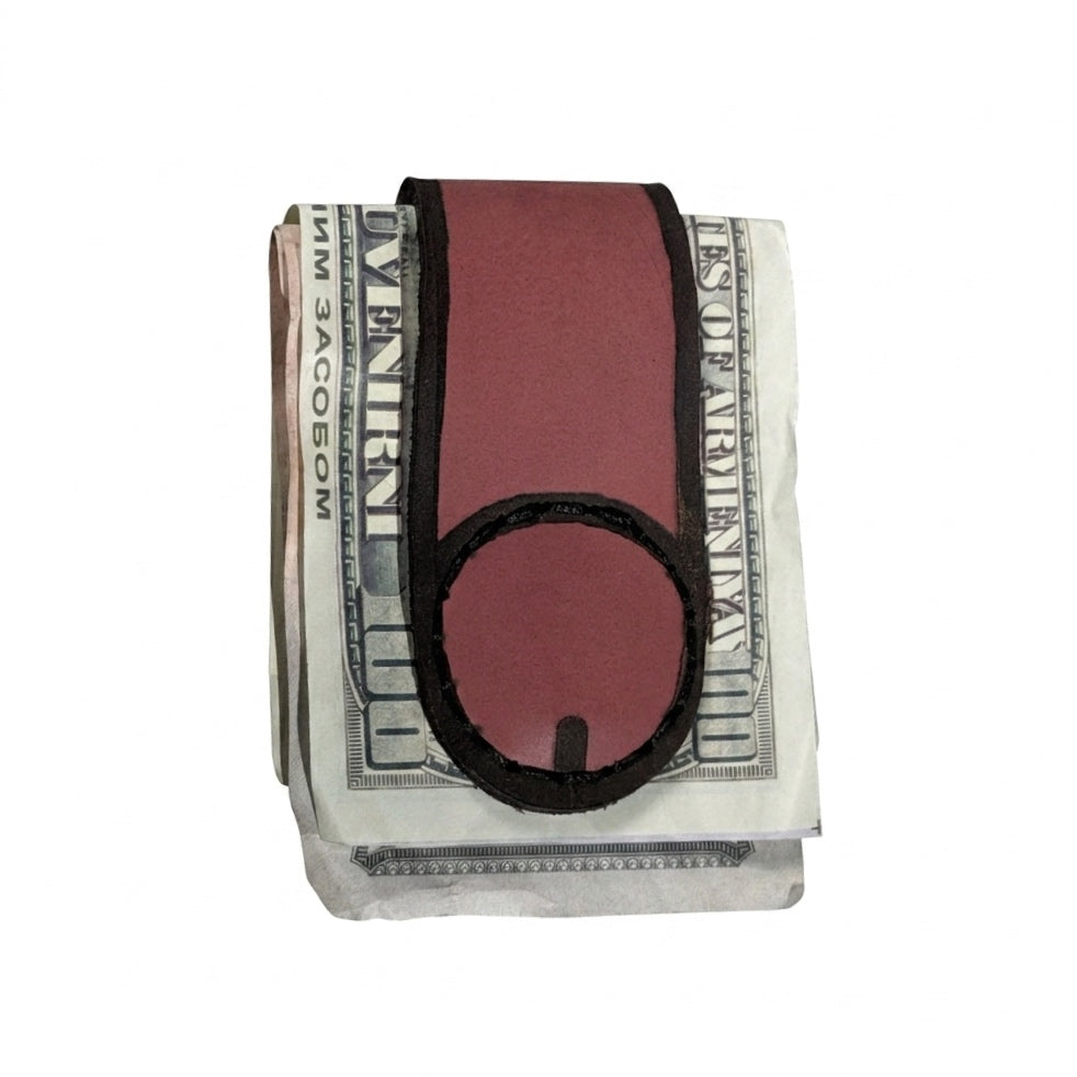 Mona Lisa Leather Money Clip | Cheeky Novelty Art Gift