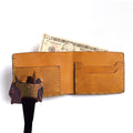 Handmade Leather Bifold Wallet  | Genuine Gift