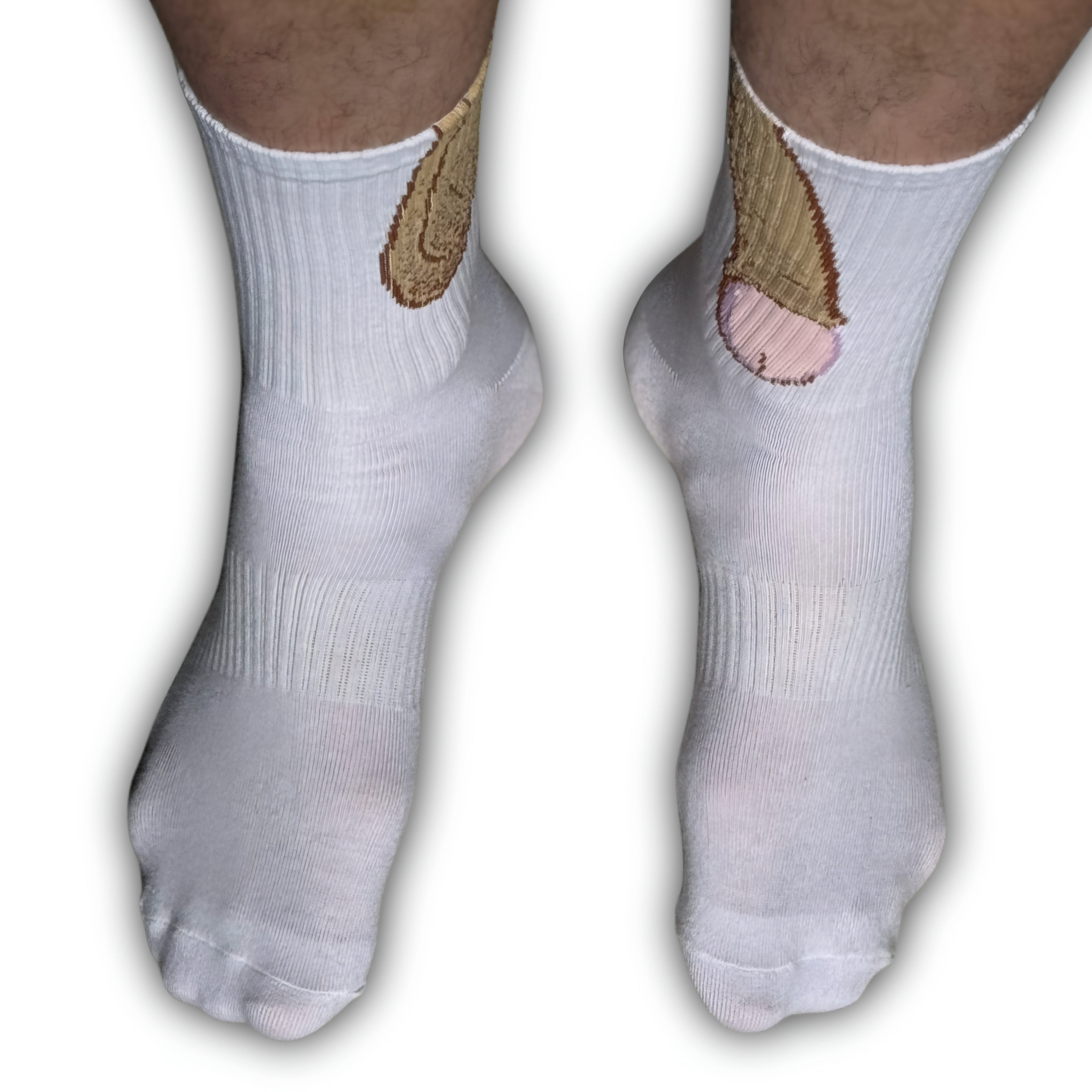 Cheeky Mushroom Socks | Funny Gag Gift Novelty Socks for Men