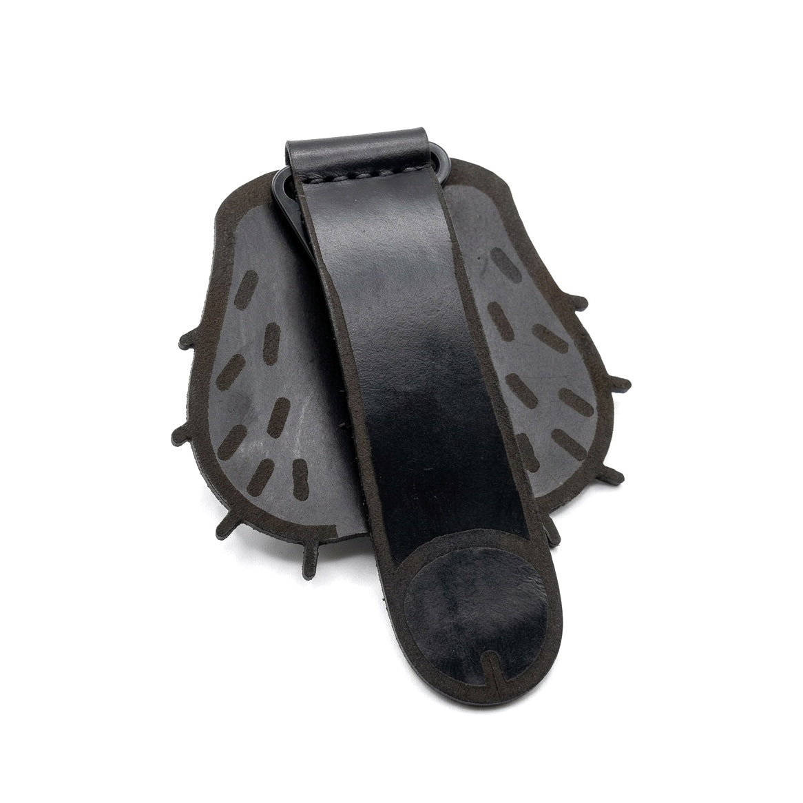 Black Leather Belt Carabiner | Funny Novelty Gag Gift