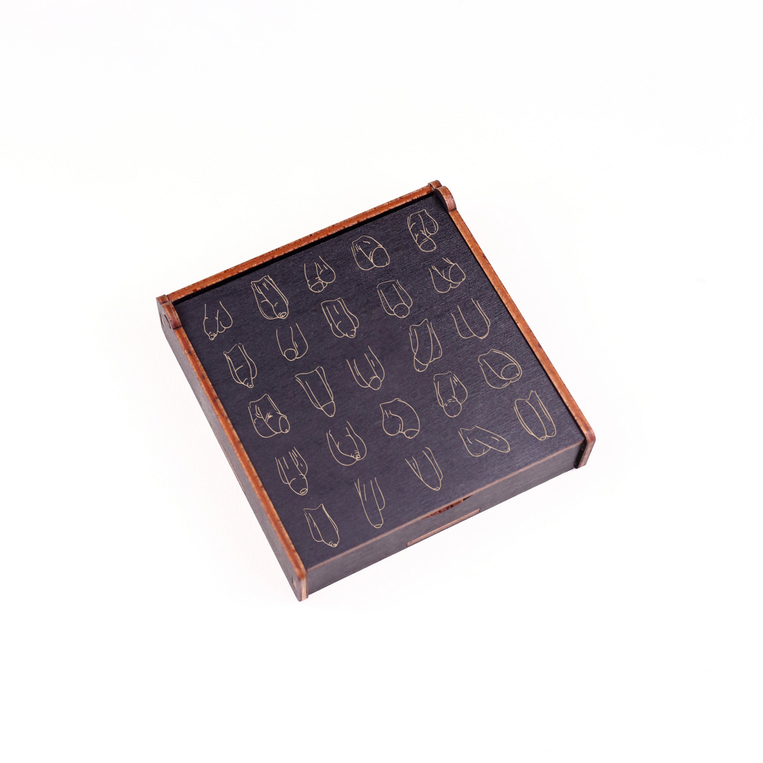 Handcrafted Wooden "Secret" Box